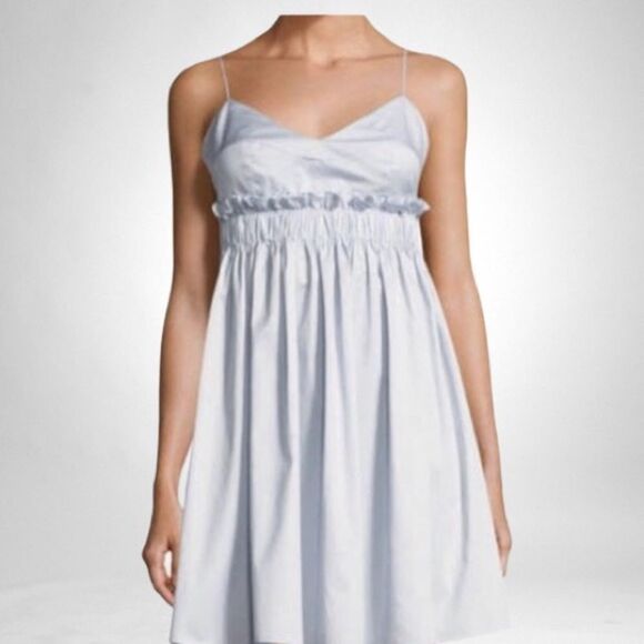 Kendall + Kyle NWT Short  Dress Sky Blue Large Simple Chic - Picture 1 of 6
